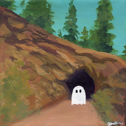 The Haunting of Gold Camp Road, sticker