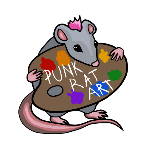 Punk Rat Art